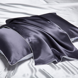 Ab-Sided 100% Lụa Và Cotton Hoặc Linen Pillowcase Tùy Chỉnh Kích Thước Colour Zipper1 Dâu Lụa Gối Trường Hợp - Product Image 4