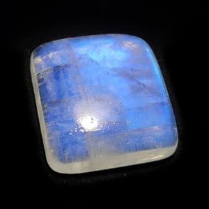 13mm <b>Cushion</b> Natural Rainbow Moonstone Wholesale Factory Price High Quality Loose Gemstone | NATURAL RAINBOW MOONSTONE | - Product Image 3