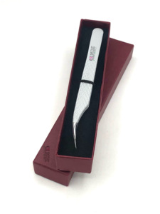 Acier inoxydable de revêtement en poudre gris clair de haute qualité avec pince à épiler pour extension de cils avec poignée en diamant Outils de beauté avec logo personnalisé - Product Image 4