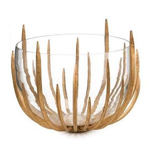 Tazón Decorativo de Aluminio y Vidrio, Calidad Exclusiva, Tamaño Personalizado, Tazón para Servir Frutas, para Proveedores Mayoristas - Product Image 1