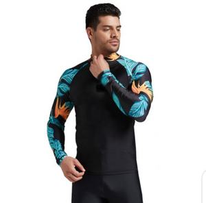 Men's Long Sleeve UV Protection Rash Guard Shirt for Diving <b>Snorkeling</b> Surfing - Product Image 4