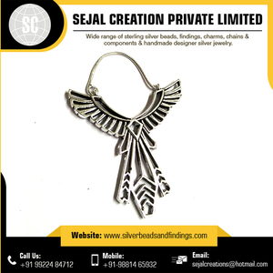 Unique 925 Sterling Silver Tribal <b>Earrings</b> - Product Image 2