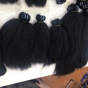 Kinky Straight Bundle Double Machine High Quality VIRGIN Remy Weft HUMAN HAIR EXTENSION at Wholesale Price - Product Image 3
