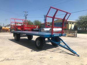 HIGH QUALITY 6 TONS ROUND BALE PLATFORM TRAILER MACHINE - Product Image 3