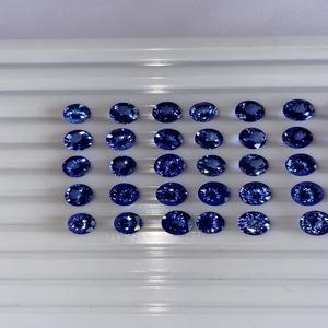 พลอย tanzanite เกรด AAA พลอยธรรมชาติสีฟ้าผ่านการรับรองด้วยความร้อนได้รับการรับรองจาก IGI - Product Image 1