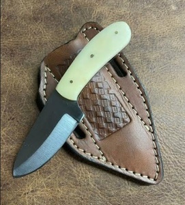 ISONZ portable damas couteau de poche camping pêche randonnée chasse couteau à lame pliante avec étui en cuir - Product Image 2