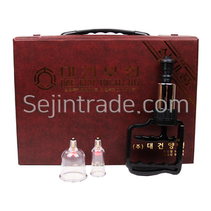 DaeKun Ensemble de ventouses sous vide en plastique stérilisé de haute qualité Hijam Therapy Health Care 15 PCS/BOX - Product Image 1