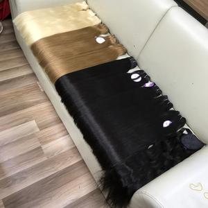 Precio de fábrica 3 paquetes de extensión de cabello humano vietnamita recto de hueso tejido para cabeza completa OEM OBM - Product Image 6