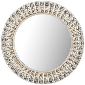 Espejo de Pared Redondo Decorativo con Marco de Alambre Grande, Venta al por Mayor, Espejo de Pared de Alta Calidad para Vestidor - Product Image 3