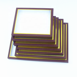 Couvercle en verre transparent de différentes tailles boîtes entomologiques en bois boîte <span class=keywords><strong>d</strong></span>'affichage papillon insecte plâtré avec un tissu de reliure - Product Image 4