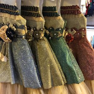 Robe de princesse pour petites filles, nouveau design, tenue décontractée, à manches longues, en gaze, pour enfants, automne - Product Image 5