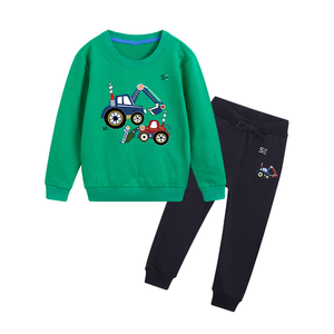 Chándal con logotipo personalizado para niños, ropa para trotar - Product Image 5