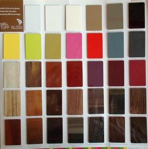 Hallmica couleur unie et grain de bois décoratif moderne HPL feuilles Surface haute pression pour meubles armoires panneaux intérieurs - Product Image 2