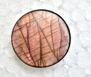 Cabochon violet de haute qualité, pierre précieuse, Labradorite violette, Flash, pour la fabrication de bijoux, Labradorite multicolore - Product Image 3