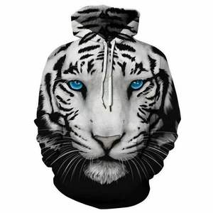 Sudadera con capucha bordada para hombre, con logotipo personalizado impreso, Color sólido, con cordón, suelta, sublimada - Product Image 6