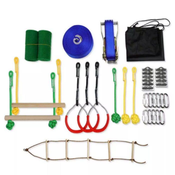 Набор для штурмовки препятствий, подвесное оборудование для тренировки препятствий, детский спортивный комплект для скалолазания