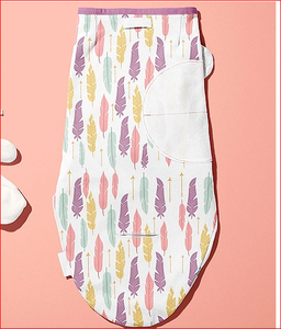 Nfant ddoddler 100% algodón oys and irirls 0-3 Month judjustable Aby wwaddle rap Aby addwaddle lanket et 3 ACK - Product Image 2