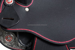 Selle Western Synthétique Légère et Durable, Arbre en Acier Inoxydable, Cuir Résistant aux Intempéries, Haute Qualité pour l'Équitation - Product Image 4