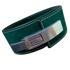 Cinturón de palanca de cuero para levantamiento de pesas, hebilla ajustable de 13 mm - Product Image 6