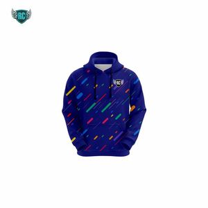 เสื้อฮู้ดผู้ชายยาวคอปกยาวผ้าฟลีซ100% ผ้าโพลีเอสเตอร์พิมพ์ลายสีพื้นเสื้อ6XL XS - Product Image 5