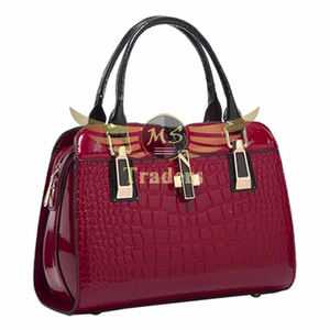 กระเป๋าสะพายคุณภาพดีที่สุดกระเป๋าหนังจระเข้ Pu,กระเป๋าแนววินเทจใบใหญ่สำหรับผู้หญิง - Product Image 5