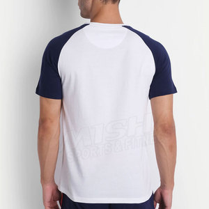 ปากีสถานทำสบายผ้าเสื้อยืดออกแบบที่ไม่ซ้ำกันเสื้อยืดสำหรับผู้ชาย - Product Image 3