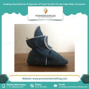 2021 Newborn Custom Organic Cotton <b>Baby</b> Boy Socks <b>Baby</b> Girl Socks Booties - Product Image 2