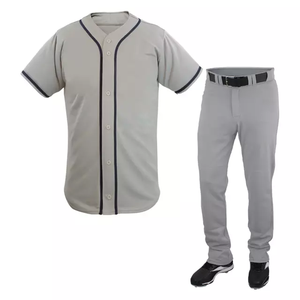 Uniforme de béisbol para hombres y mujeres, Jersey de cuello, camisetas personalizadas por sublimación, de verano, Xxl, Xxxl, Oem, personalizado - Product Image 1