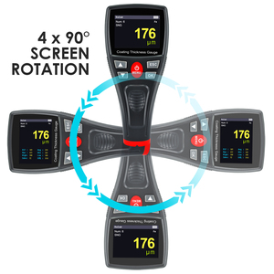 Máy Đo Độ Dày Lớp Phủ Kim Loại Kỹ Thuật Số Mini Máy Kiểm Tra Sơn Xe Hơi Công Cụ Ô Tô Màn Hình Màu Máy Đo Độ Nét Cao - Product Image 6