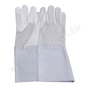 Guantes de soldadura de cuero de vaca, oferta barata, tig argón - Product Image 2