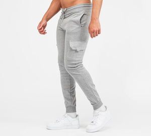 Pantalon de survêtement sur mesure pour hommes, léger 100% coton, couleur unie, teint uni, style streetwear, taille moyenne, décontracté, service OEM - Product Image 6