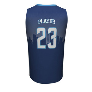 Uniforme de baloncesto para jóvenes, ropa de malla personalizada y barata, diseños personalizados con el nombre del equipo, venta al por mayor - Product Image 3