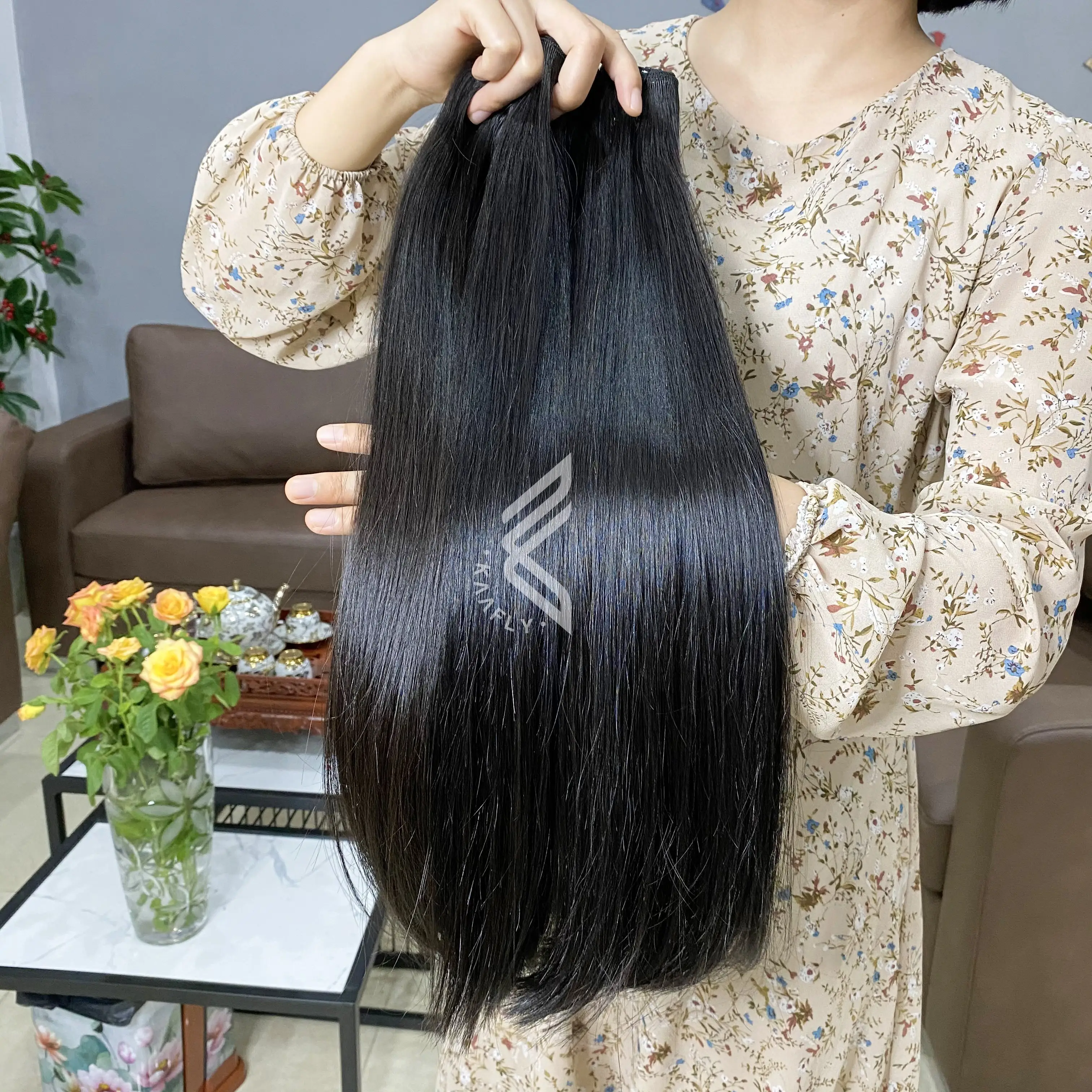 Unprocessed Vietnamese Virgin 100% Raw Human Hair Extension Virgin Hair Vietnam