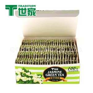 Good Young Wholesale ISO Certification Taiwan Jasmine Green Tea Bag For Catering