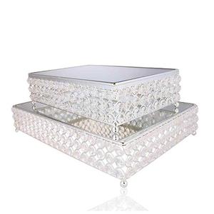 Meilleure vente Support à gâteau en métal antique en fer Design Vente en gros Exportateur Nouveau design Support à gâteau en métal fini à la main - Product Image 1