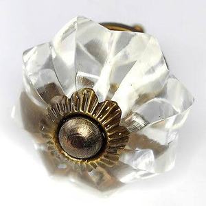 Thanh Lịch Tinh thể knobs rõ ràng kính ngăn kéo kéo tủ xử lý phong cách trang trí phần cứng cho nhà bếp phòng ngủ và phòng tắm - Product Image 2