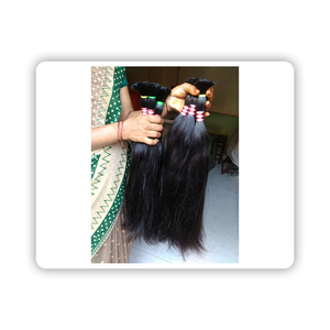 Perruques de cheveux indiens Remy naturels de haute qualité Produit de fournisseur en vrac de bonne qualité - Product Image 1