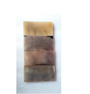 Plaques uniques en corne naturelle de buffle dans des tailles personnalisées adaptées aux montures de lunettes et à l'artisanat pour une taille personnalisée - Product Image 6