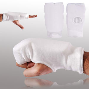 Gants de karaté rembourrés élastiques à séchage rapide, compatibles avec les écrans tactiles, pour la boxe, le MMA, l'entraînement sportif, les arts martiaux, longueur poignet - Product Image 1