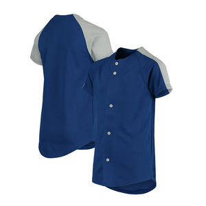 เสื้อเจอร์ซีย์เบสบอลพิมพ์ลายซับลิเมชันชุดเบสบอลออกแบบอย่างมืออาชีพ - Product Image 4