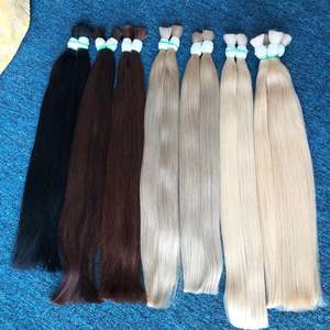Extensiones de Cabello Remy Camboyano Virgen de Alta Calidad, Alineadas con la Cutícula, Cabello Crudo al Por Mayor, Trama Doble a Máquina, Estilos Ondulados Lisos y Sedosos - Product Image 1