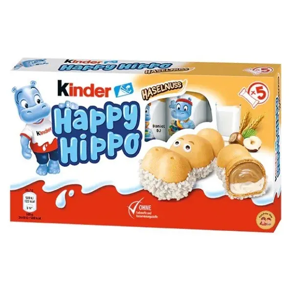 Ferrero Kinder Happy Hippo, Kinder Joy, Nutella,ดาวอังคาร,Twix, Kinder BUeno,ช็อคโกแลต Pringles สำหรับส่งออก