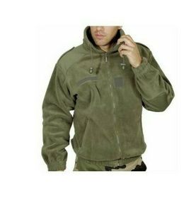 Chaqueta cortavientos de invierno de lana de Sherpa Polar Unisex, impermeable, transpirable, con capucha y cremallera, de talla grande para hombre - Product Image 3