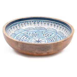 2024 atractivo diseño de esmalte cuencos de madera para servir altamente acabado y vajilla ensaladera diseño de varios tamaños cuencos de jabón - Product Image 5