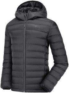 Chaqueta de bombardero reversible impermeable de estilo Vintage de alta calidad personalizada ligera para hombre abrigo de invierno con capucha aislado empacable - Product Image 2
