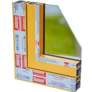Shalumi เฉพาะส่องแสงโปรไฟล์การอัดขึ้นรูปอลูมิเนียมสีเหลือง - Product Image 1