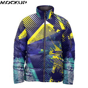 Nuevo estilo de personalización OEM fabricante de ropa para hombres de invierno de talla grande chaquetas acolchadas impermeables con logotipo personalizado - Product Image 5