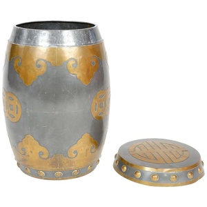 1980s Decorative <b>Metal</b> Container New Design Hot Selling Good Quality High Finishing <b>Metal</b> <b>Box</b> Handmade Storage <b>Box</b> - Product Image 1