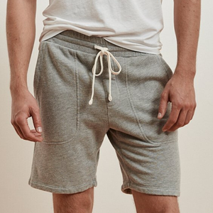 Short de gymnastique technique décontracté personnalisé pour hommes avec décoration à glissière Bermuda en tricot avec fermeture à cordon Pantalon de survêtement pour la salle de sport - Product Image 6
