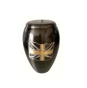 Urna de cremación de latón gris Premium para mascotas Diseño de estilo americano con estampado floral Urna de crematorio de recuerdo de metal - Product Image 4